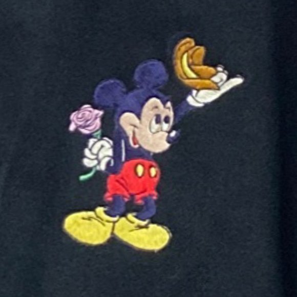 Vintage 90s Too Cute Guetta Brothers Disney Wool Leather Varsity Jacket - Picture 3 of 15